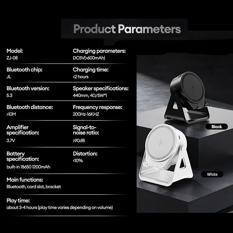 Portable Smart Induction Speaker