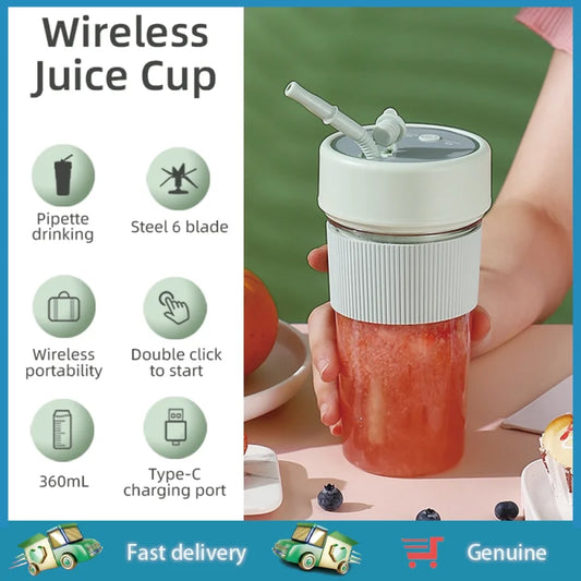 Electric Wireless Portable Juicer