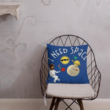 I Need Space Premium Pillow - MONLANE