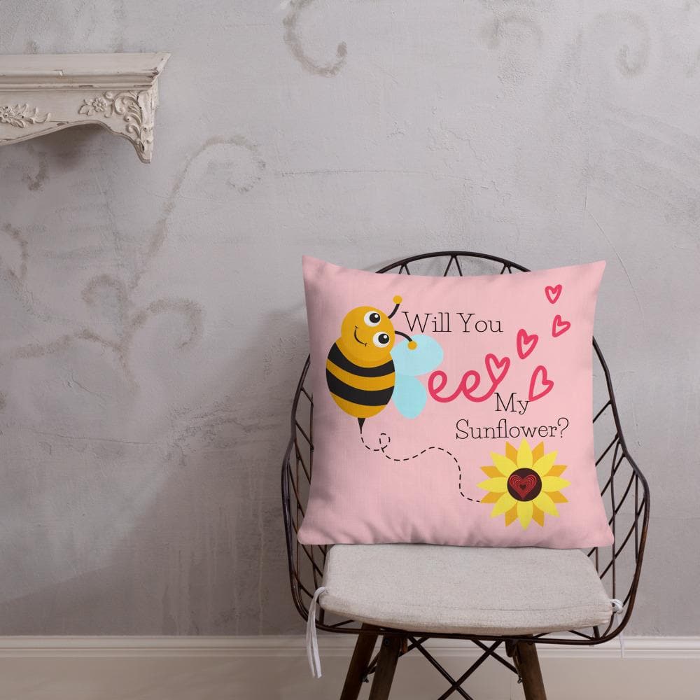 Will You Be My Sunflower Premium Pillow™️ - MONLANE