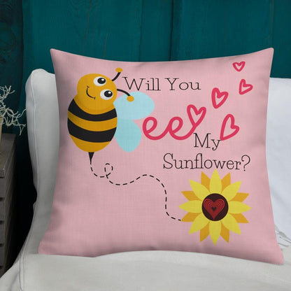 Will You Be My Sunflower Premium Pillow™️ - MONLANE