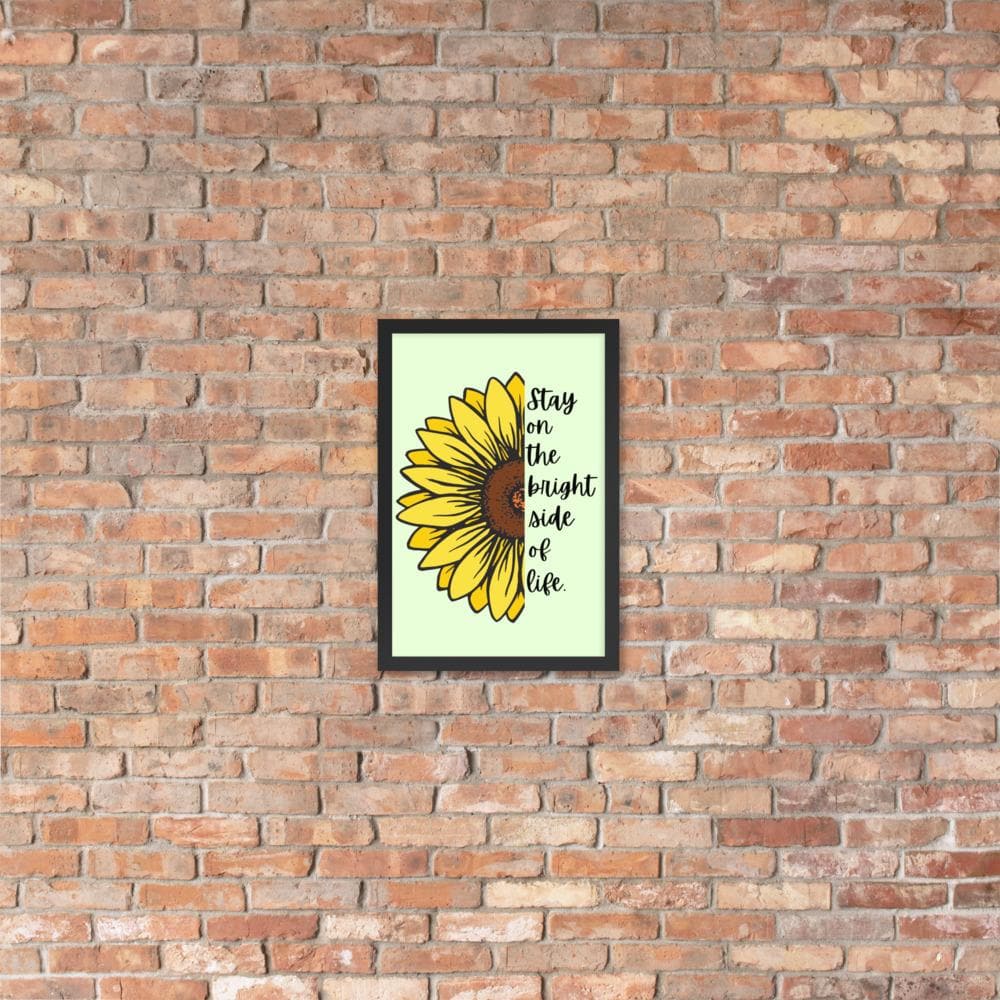 Sunflower Framed Poster - MONLANE