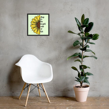 Sunflower Framed Poster - MONLANE