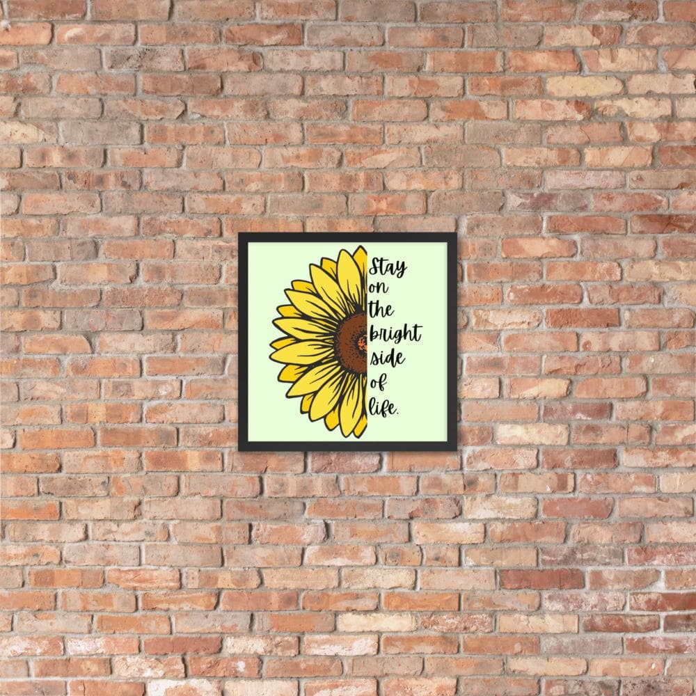 Sunflower Framed Poster - MONLANE