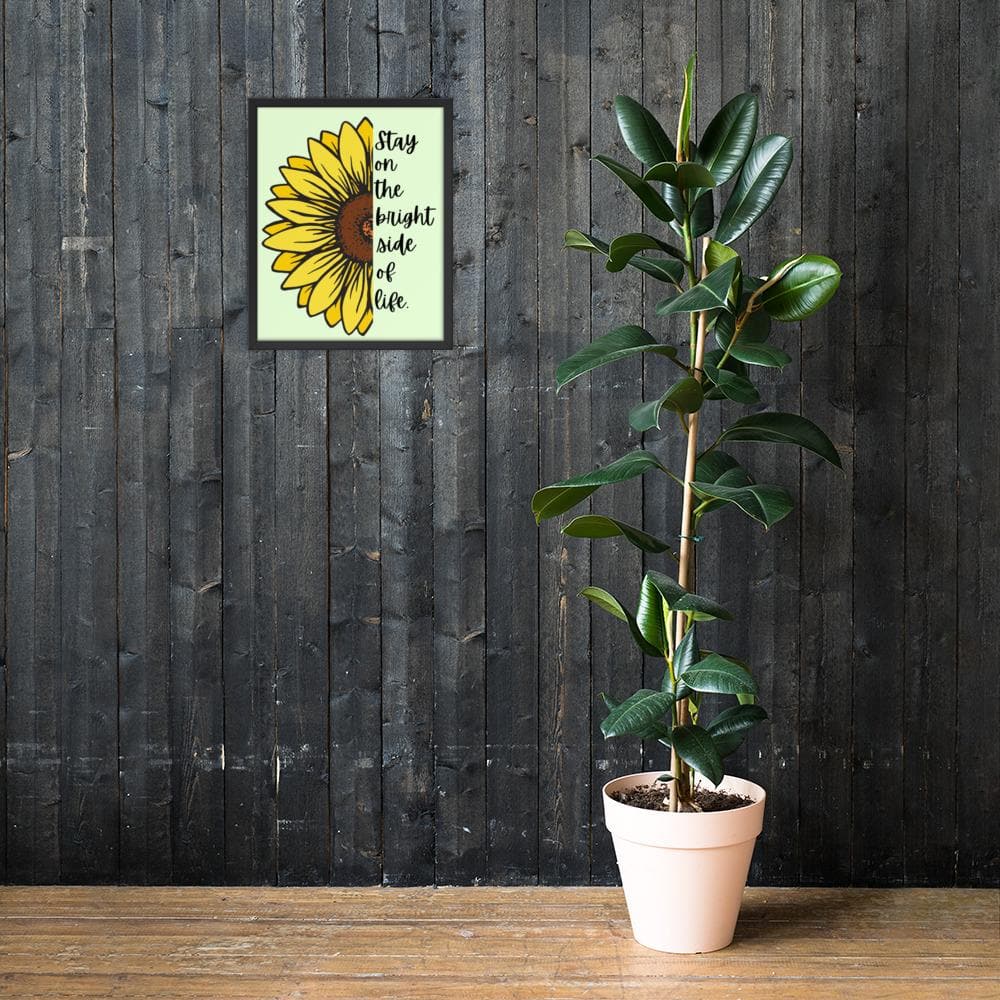 Sunflower Framed Poster - MONLANE