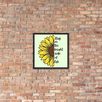 Sunflower Framed Poster - MONLANE