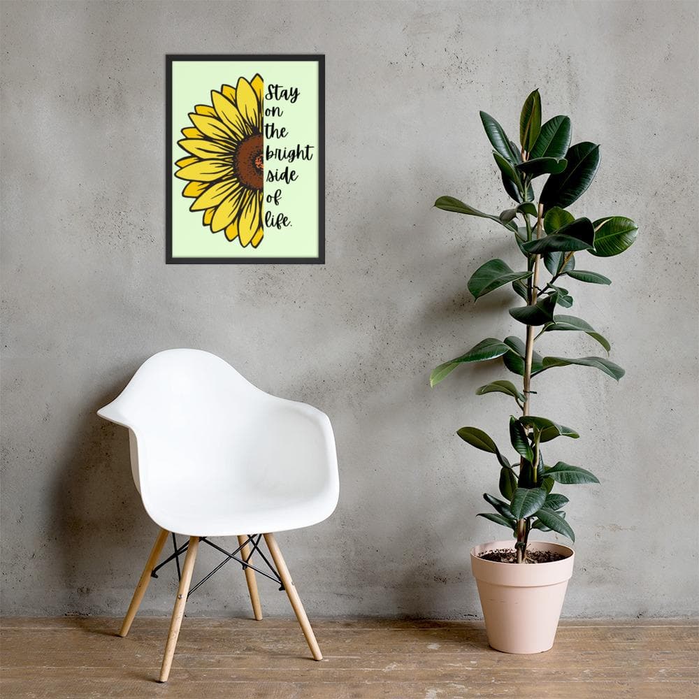 Sunflower Framed Poster - MONLANE