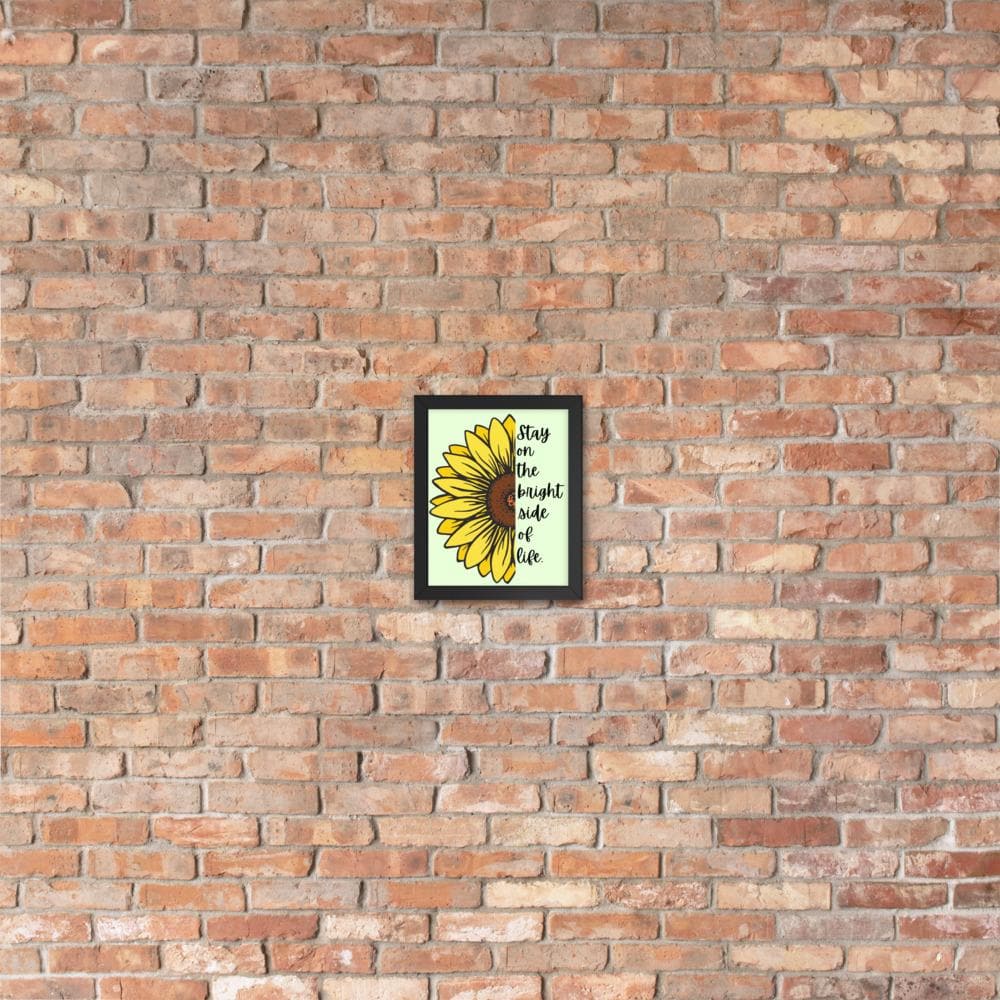 Sunflower Framed Poster - MONLANE