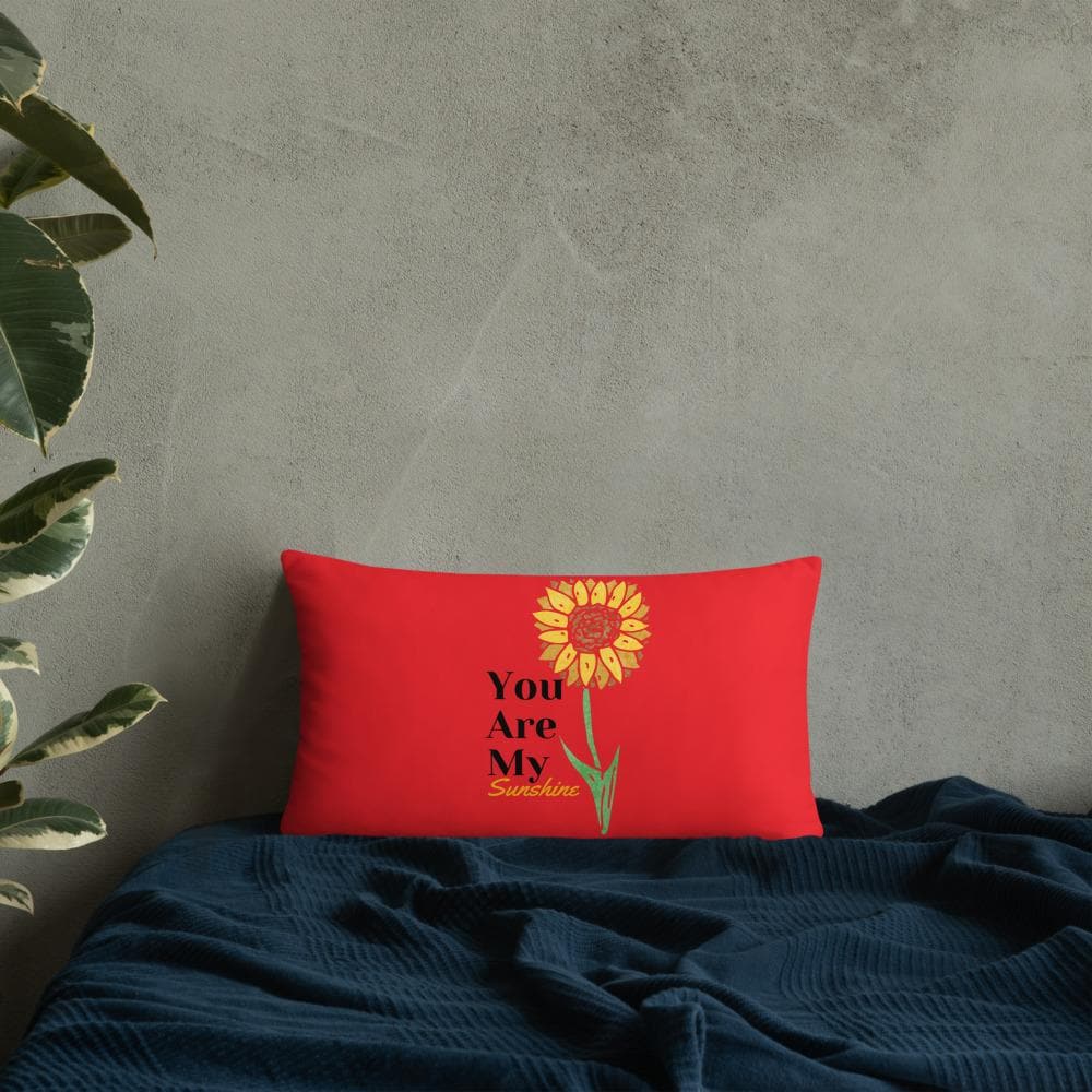 Your Are My Sunshine Basic Throw Pillow - MONLANE