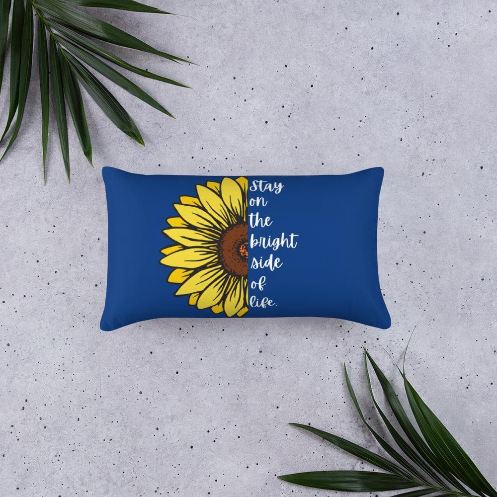 Sunflower Basic Throw Pillow - MONLANE
