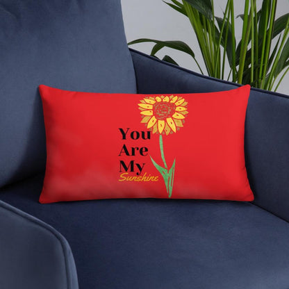 Your Are My Sunshine Basic Throw Pillow - MONLANE
