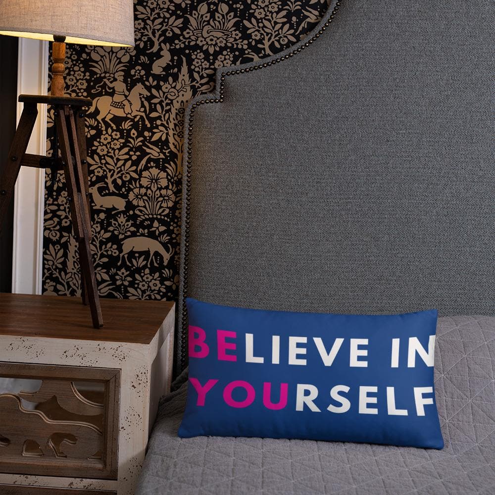 BE YOU Basic Throw Pillow - MONLANE