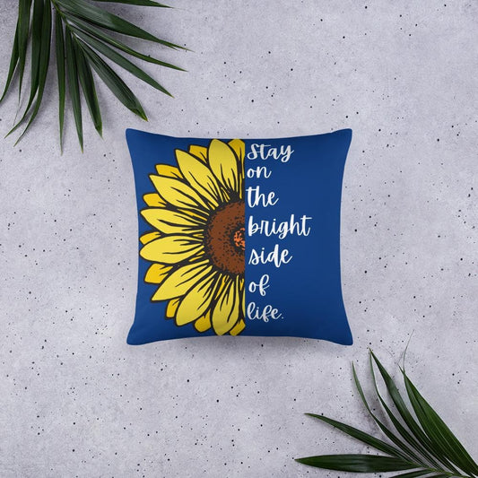 Sunflower Basic Throw Pillow - MONLANE
