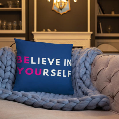 BE YOU Basic Throw Pillow - MONLANE