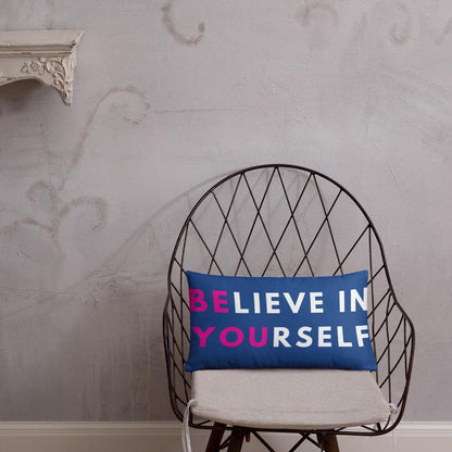 BE YOU Basic Throw Pillow - MONLANE