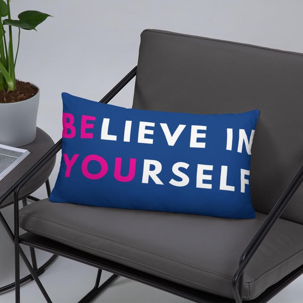 BE YOU Basic Throw Pillow - MONLANE