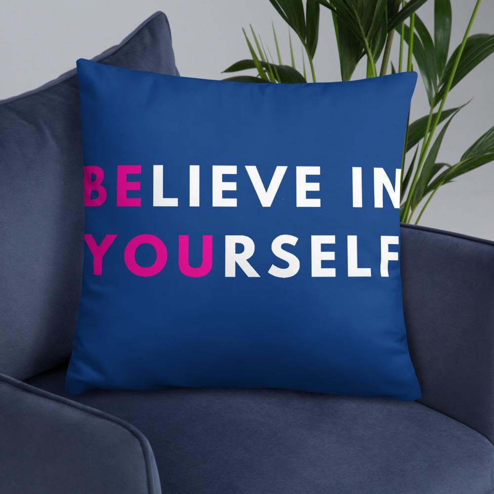 BE YOU Basic Throw Pillow - MONLANE